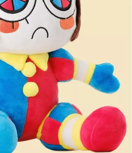 Pomni, Um Brinquedo De Pelúcia De Palhaço De Pelúcia De Circ