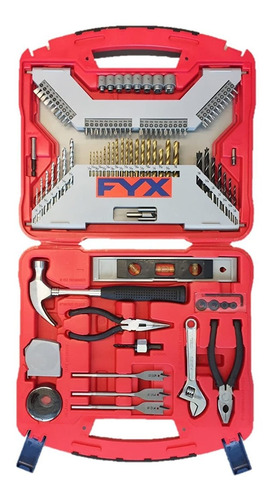 Fyx All-in-one Household Drill And Drive Set With Hand Tools