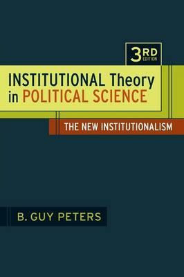 Libro Institutional Theory In Political Science - Guy B. ...