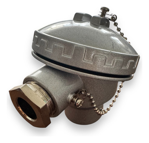 Cabeza Marina Para Termopar Y Rtds Tapa Roscada De Aluminio