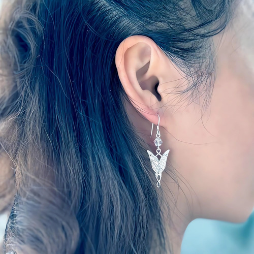 Aretes Arwen Estrella Del Atardecer Señor De Los Anillos