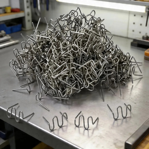 Grampos Para Solda Para-choque Plásticos 500 Peças Pistola