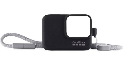 Imagen 2 de 6 de Carcasa Funda Silicona Gopro Acsst Para H5/6/7 + Correa