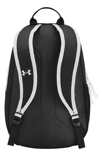 Mochila Under Armour Unisex Hustle Play 1372289 001 Negro Diseño De La Tela Liso