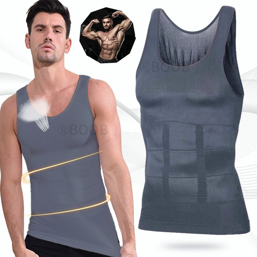 Faja Polera Reductora Hombre Poleras Compresion Hombre Reduc