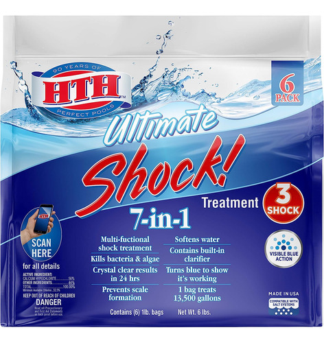 52028 Ultimate Shock Treatment - Limpiador De Cloro Para Pis