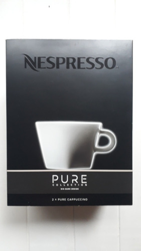 Tazas Nespresso Pure Collection, 2 X Pure Cappuccino