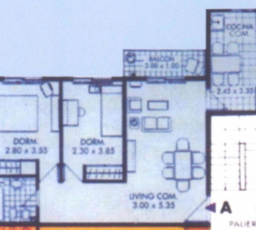 Departamento 3 Ambientes Cochera Barrio La Colina Ezpeleta