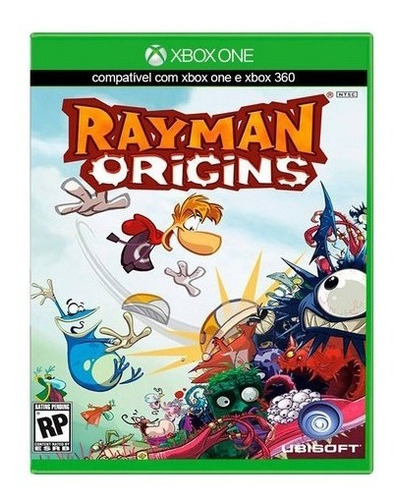 Rayman Origins Xbox 360 Xbox One Mídia Física Novo Lacrado