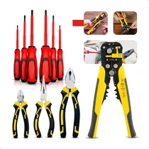 Comprar Kit Jogo De Alicate Crimpador Corte Bico + Chaves 10 Unidade