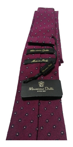 Corbata Italiana Massimo Duti Seda