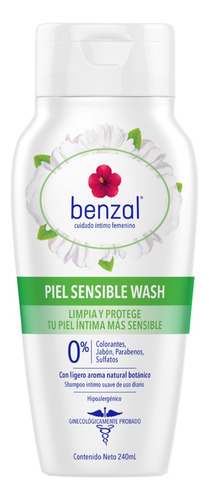 Jabón Íntimo Benzal Piel Sensible Limpia Y Protege 3 Pack