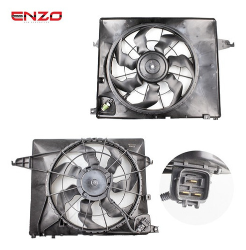 Electro Ventilador Completo Hyundai Santa Fe Kia Sorento