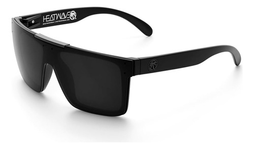 Gafas De Sol Heat Wave Visual Quatro En Negro Con Barra Negr