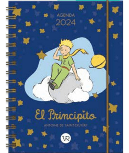 Libro Agenda El Principito 2024 Azul