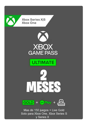 Game Pass Ultímate 2 Meses