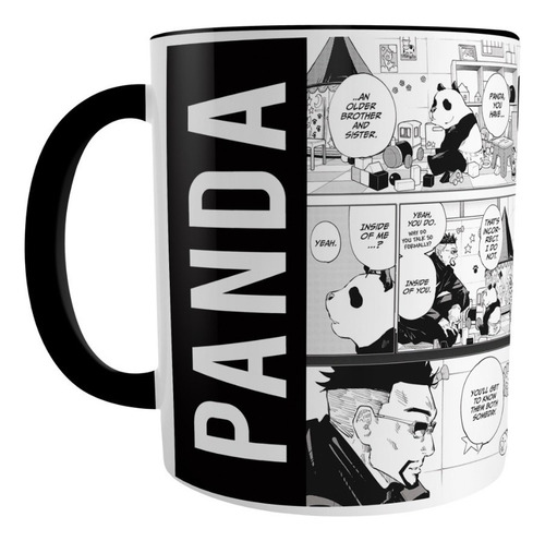 Taza Panda Jujutsu Kaisen