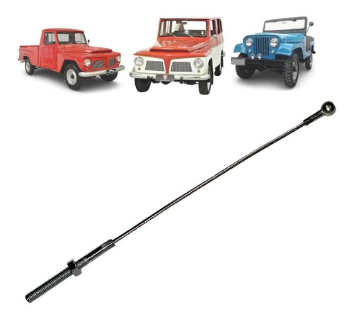 Cabo Embreagem Jeep Rural Motor 6cc 1960 A 1975