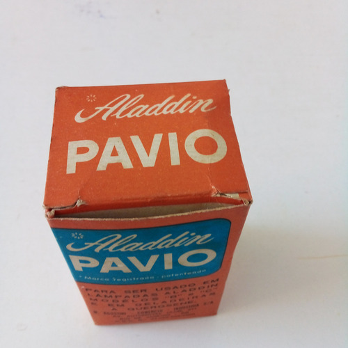 Pavio Aladdin Antigo Para Lamparina E Geladeira (Usado)
