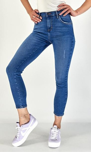 Jeans Casual Lee Mujer Cintura Extra Alta R40