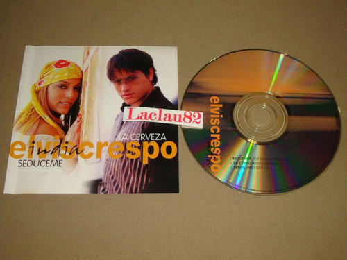 Elvis Crespo La Cerveza India Seduceme Sony Cd Promo Single