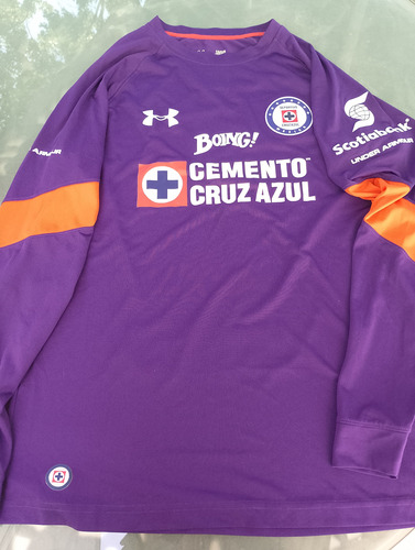 Jersey Portero Under Cruz Azul Morado Boing (Usado)