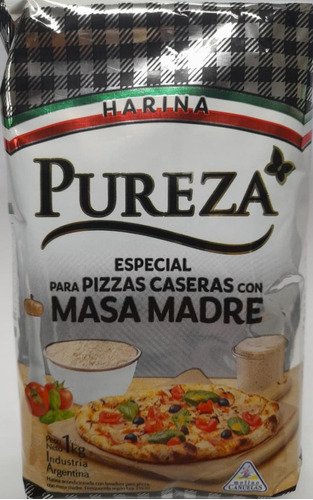 Harina Pureza Especial Para Pizza Con Masa Madre 1 Kg
