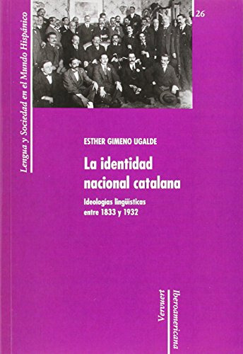Libro La Identidad Nacional Catalana Ideologias  De Gimeno U