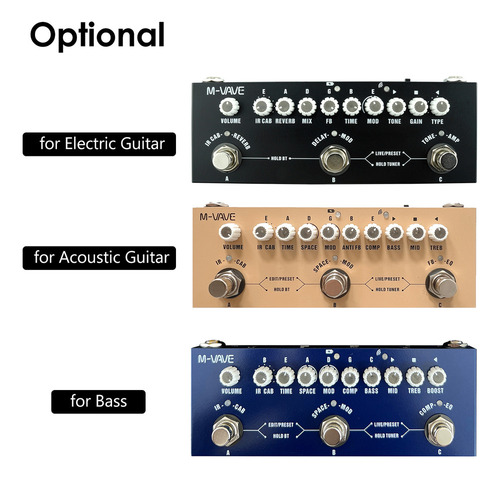 - Guitarra Eléctrica Multifuncional Portátil M-vave Cube