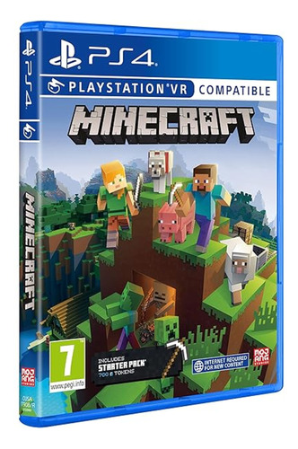 Minecraft Playstation 4 Ps4 Físico En Español Nuevo