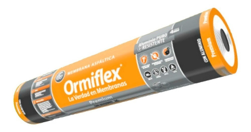 Membrana Ormiflex Codigo 10 Premium 4mm, La Mejor Rollo 10 M