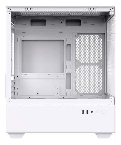 Gabinete Gamer Acegeek Elysium Mid-tower Lateral De Vidro Wh