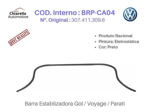 Barra Estabilizadora Gol Voyage Parati