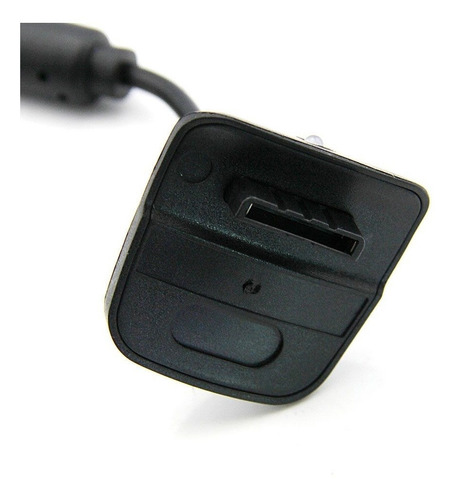Kit Carga Y Juega Bateria Y Cable Joystick Xbox 360 Negro