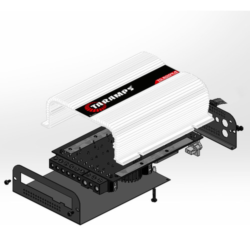 Modulo Amplificador Taramps Ts800 2 Ohms 4x200w Rms