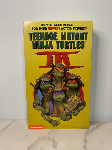 Tmnt 3 Neca Sdcc Exclusive 4 Pack