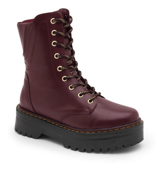 gastar pavo Servicio Botas Mujer Color Vino | MercadoLibre 📦