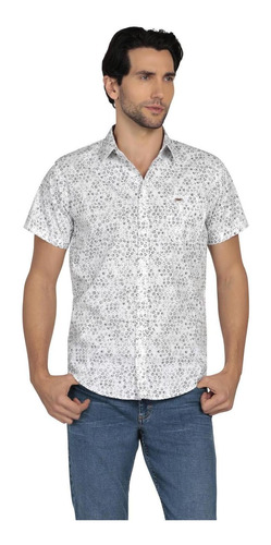 Camisa Ultra Slim Lee Hombre Manga Corta 25m4