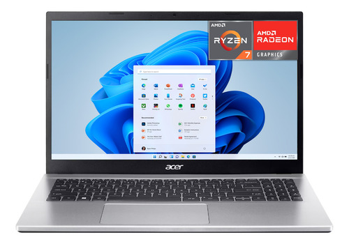 Laptop Acer Aspire 3 Amd Ryzen 7 16gb Ram 512gb Ssd 15.6 Windows 11 Home