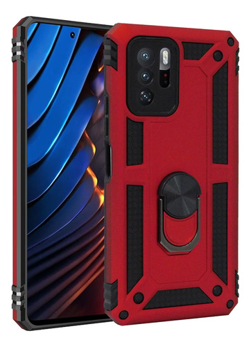 Funda Uso Rudo Con Anillo Para Xiaomi Poco X3 Gt