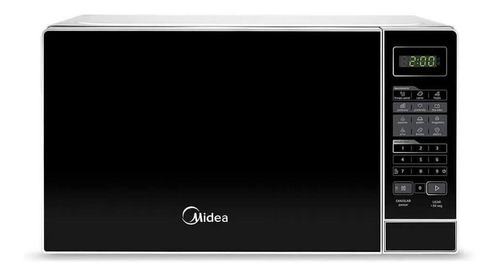 Micro-ondas Midea Mras22 -20 Litros Branco Frente Preta 220v