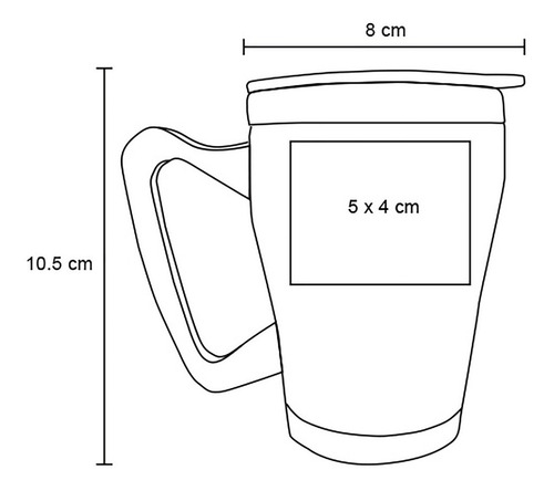 Imagen 3 de 9 de Taza Térmica