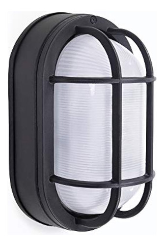 Coramdeo Outdoor 8.5 ?? Luz De Mamparo Náutica Led Ovalada, 