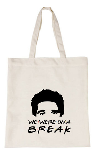 Bolsa Tela Lienzo Tote Bag Friends Serie Diseño 9