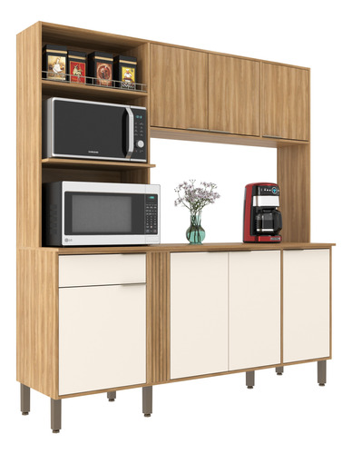 Mueble Kit Cocina Compacta, Aéreo Cocina, Mueble Bajo Mesada