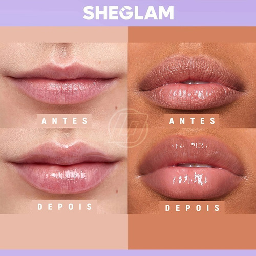 Brillo de labios rellenador para realzar los labios - Sheglam Shein Tiktok Color Oh in Gee