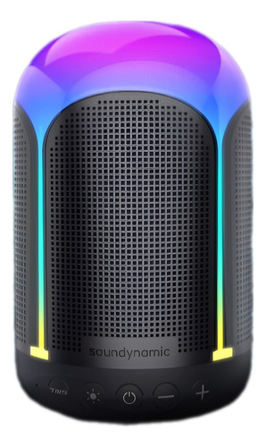 Soundynamic Altavoz Bluetooth Vibe Con Luz Led Rgb