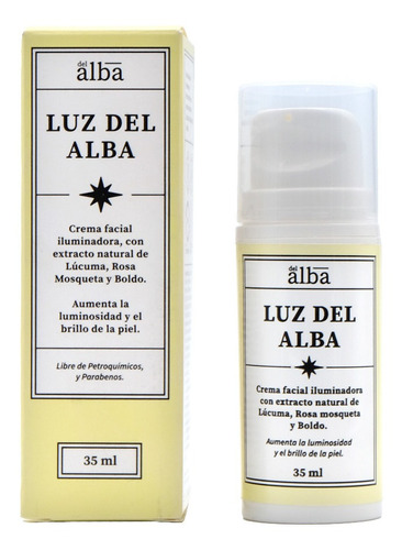 Luz Del Alba Vegana Crema Iluminadora 35ml, Apícola Del Alba