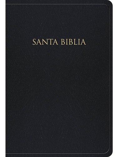 Biblia Rvr60 Para Regalos Y Premios Negro Imitacion Piel
