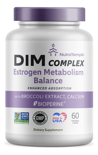 Dim Supplement [absorcion Mejorada Con Bioperina, Brocolli, 